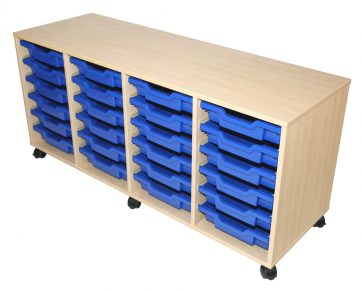 Classroom Tray Storage