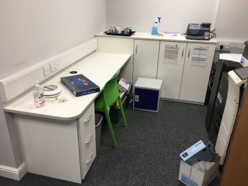 Main Admin Office Desking & Storage