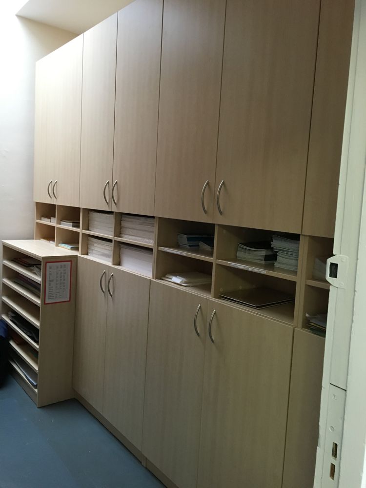 Primary School Stock Room Storage