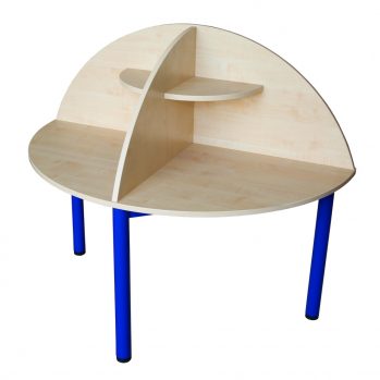 2 Seat Semi Circular Classroom Table